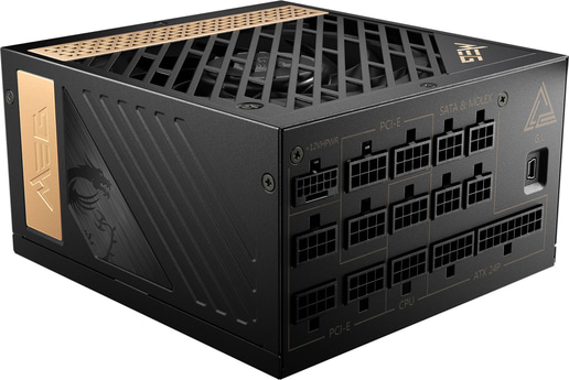 1300W MSI MEG Ai1300P PCIe5 Modular 80 Plus Platinum PSU