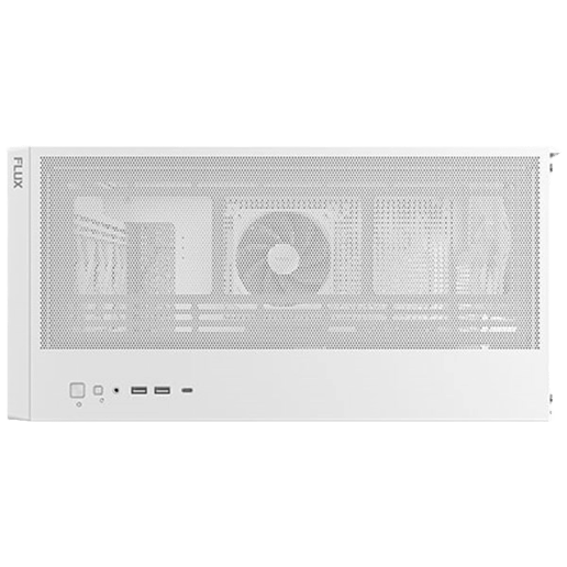 Antec Flux White Mid Tower Case - White 