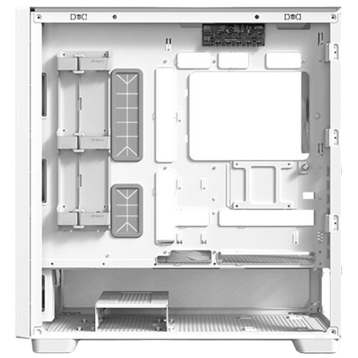 Antec Flux White Mid Tower Case - White 