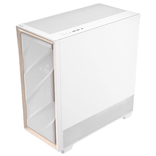 Antec Flux White Mid Tower Case - White 