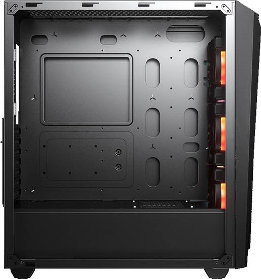 Cougar MX660 Mesh RGB Mid Tower Gaming Case - Black USB 3.0