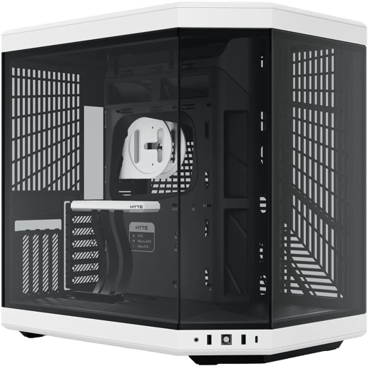 HYTE Y70 Mid Tower Case - Black/White 