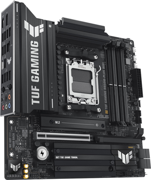 ASUS TUF Gaming B850M-Plus WiFi mATX Motherboard for AMD AM5 CPUs