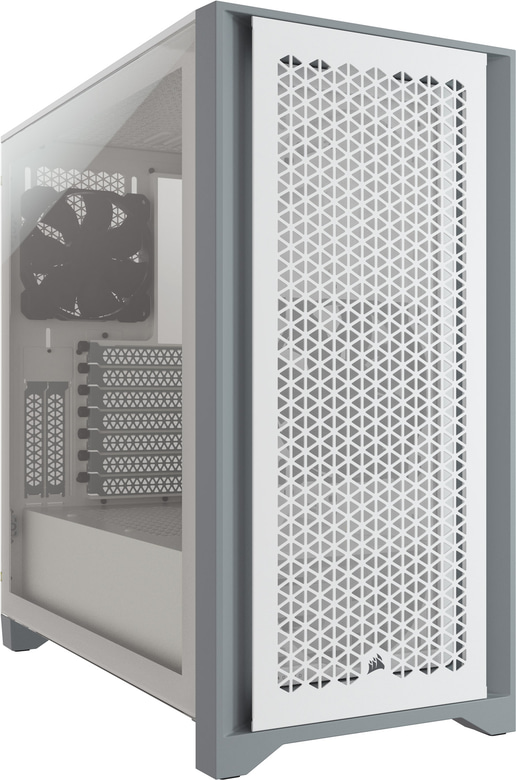 Corsair 4000D Airflow Mid Tower Gaming Case - White 