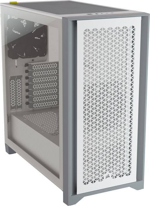 Corsair 4000D Airflow Mid Tower Gaming Case - White 