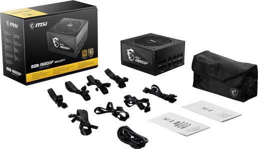 MSI MPG A650GF 650W Modular Power Supply 80 Plus Gold