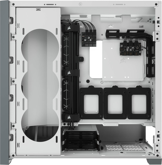 Corsair iCUE 5000X RGB Mid Tower Gaming Case - White 