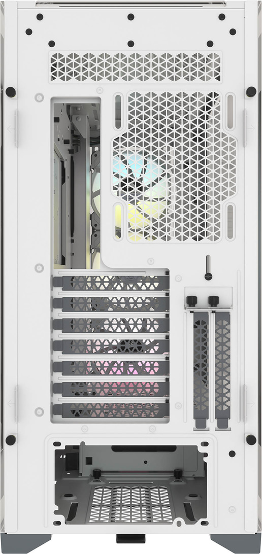 Corsair iCUE 5000X RGB Mid Tower Gaming Case - White 