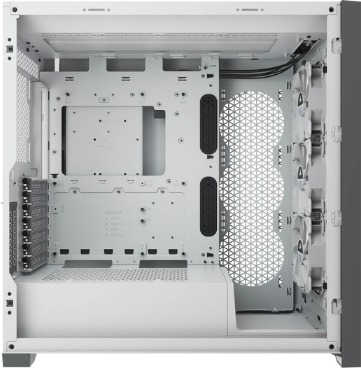 Corsair iCUE 5000X RGB Mid Tower Gaming Case - White 
