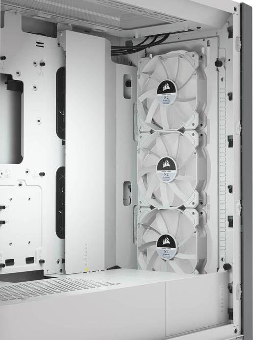 Corsair iCUE 5000X RGB Mid Tower Gaming Case - White 