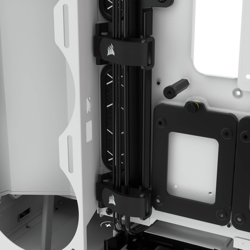 Corsair iCUE 5000X RGB Mid Tower Gaming Case - White 