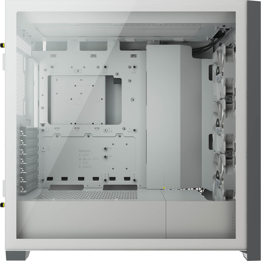Corsair iCUE 5000X RGB Mid Tower Gaming Case - White 