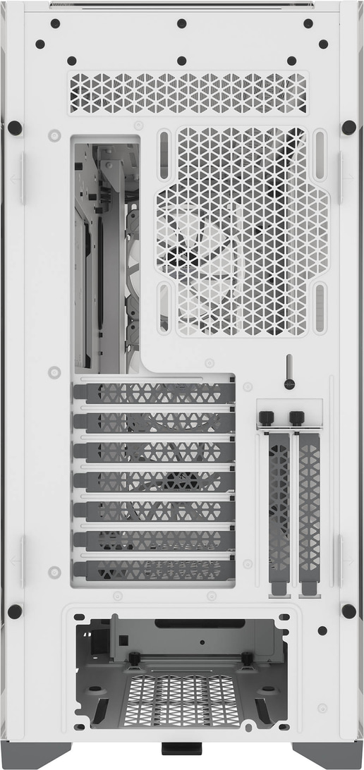 Corsair iCUE 5000X RGB Mid Tower Gaming Case - White 