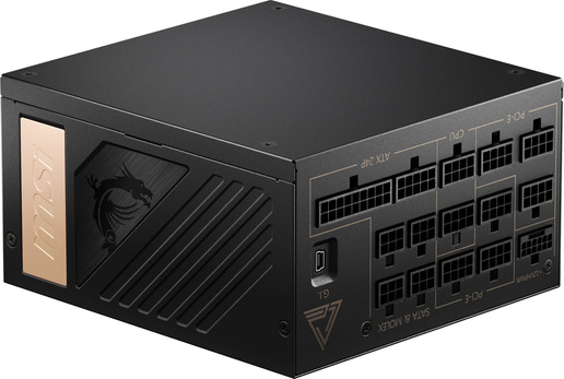 1300W MSI MEG Ai1300P PCIe5 Modular 80 Plus Platinum PSU