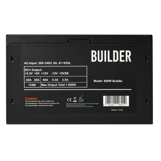 Generic Builder 600W Power Supply