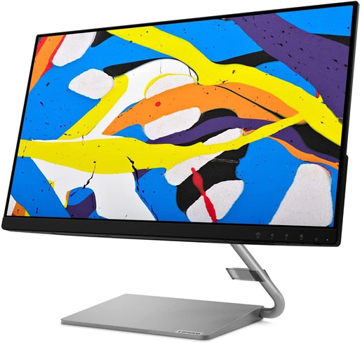 Lenovo Q24i-1L 24 inch IPS Monitor - IPS Panel, Full HD, 6ms, Speakers, HDMI