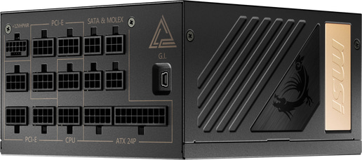 1300W MSI MEG Ai1300P PCIe5 Modular 80 Plus Platinum PSU
