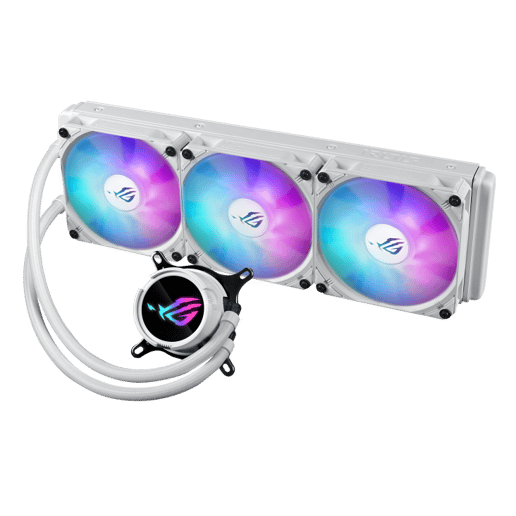 ASUS ROG Strix LC III 360 ARGB White Edition 360mm AiO Liquid CPU Cooler