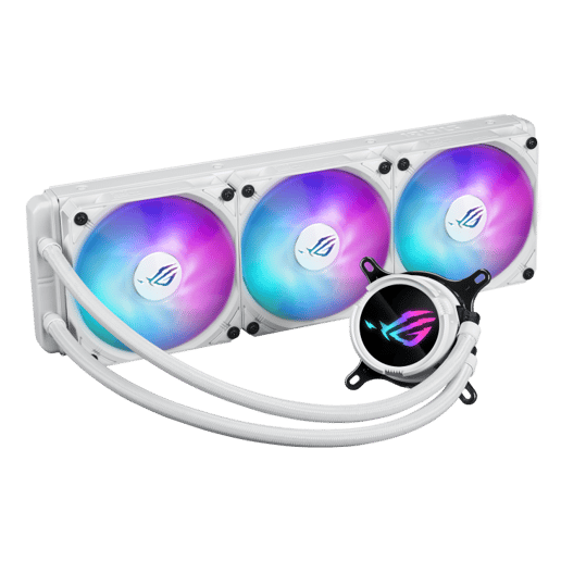 ASUS ROG Strix LC III 360 ARGB White Edition 360mm AiO Liquid CPU Cooler