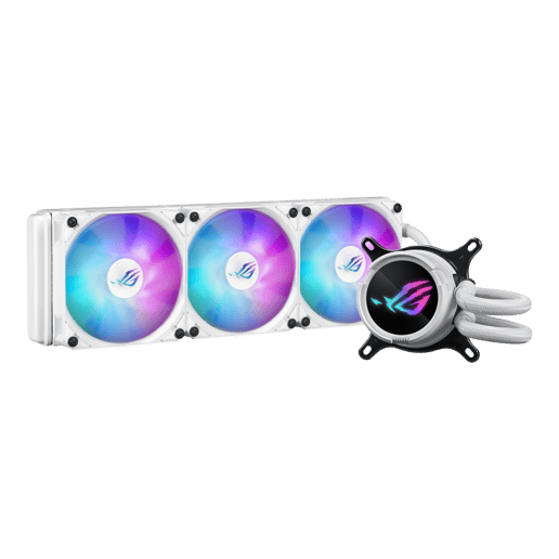 ASUS ROG Strix LC III 360 ARGB White Edition 360mm AiO Liquid CPU Cooler