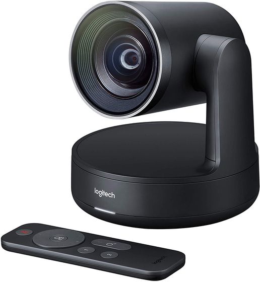 Logitech Rally Ultra HD PTZ Camera for Meeting Rooms
