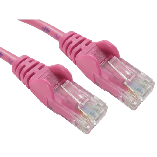 Cables Direct 20m CAT5E Patch Cable (Pink)