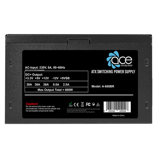 Ace   600W Power Supply