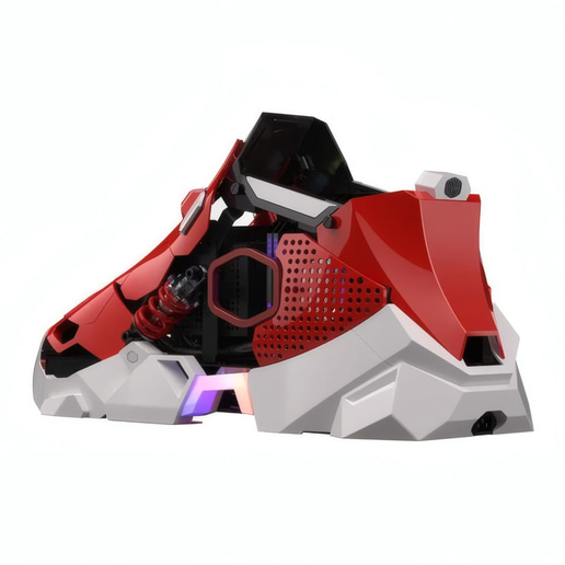 Cooler Master Sneaker X ITX Gaming Case - Red 