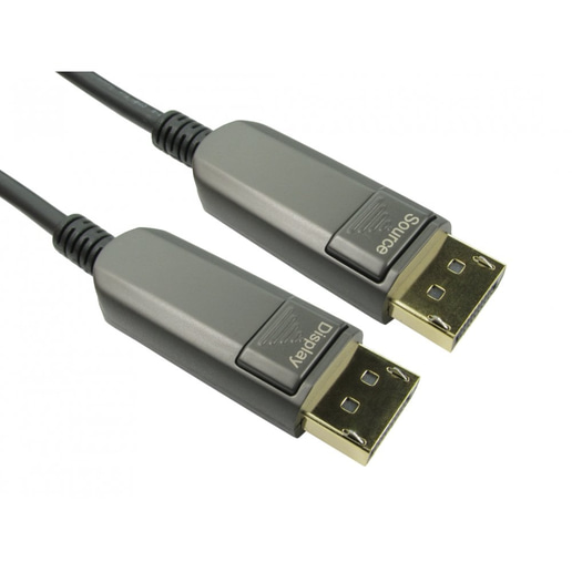 Cables Direct 5m DisplayPort 1.4 Active Optical Cable