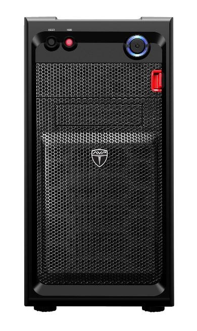 AvP Viper Mini Tower Gaming Case - Black 500W  Power Supply