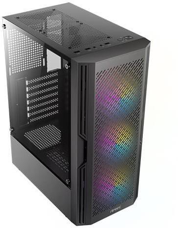 Antec AX20 Mid Tower Gaming Case - Black 