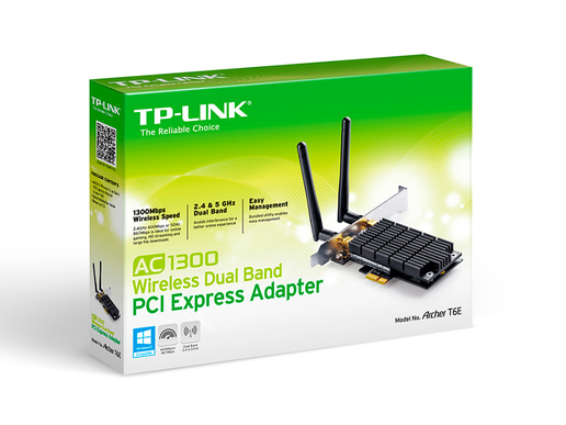 TP-Link Archer T6E 1300Mbps Wi-Fi 5 Adapter 