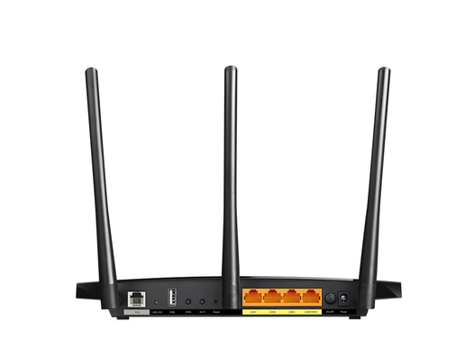TP-Link Archer VR400 AC1200 867Mbps (5GHz) 300Mbps (2.4GHz) Dual-Band Wireless VDSL/ADSL Modem Router Black (V1.0)
