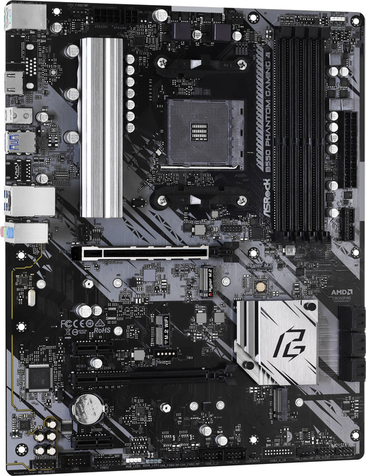 ASRock B550 Phantom Gaming 4 ATX Motherboard for AMD AM4 CPUs