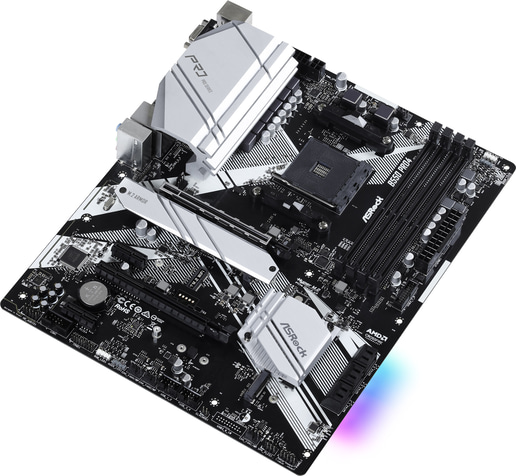 ASRock B550 Pro4 ATX Motherboard for AMD AM4 CPUs