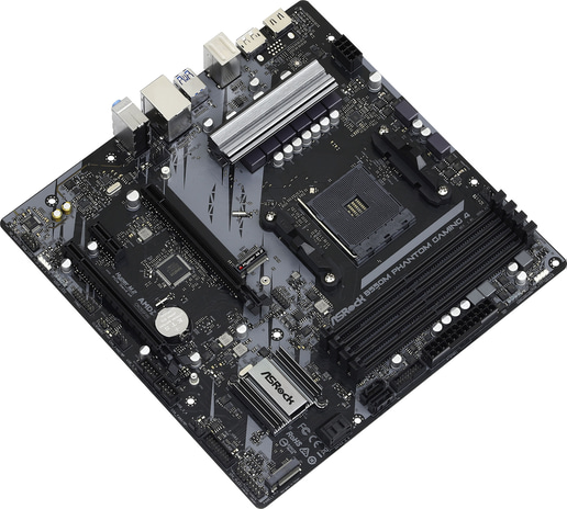 ASRock B550M Phantom Gaming 4 mATX Motherboard for AMD AM4 CPUs