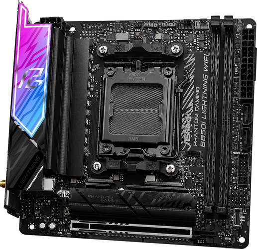 ASRock B850I Lightning WiFi ITX Motherboard for AMD AM5 CPUs