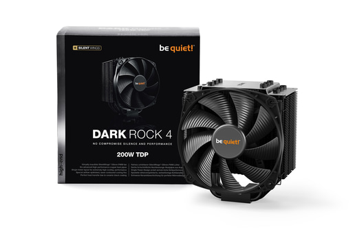 Be Quiet! Dark Rock 4 CPU Air Tower Cooler 