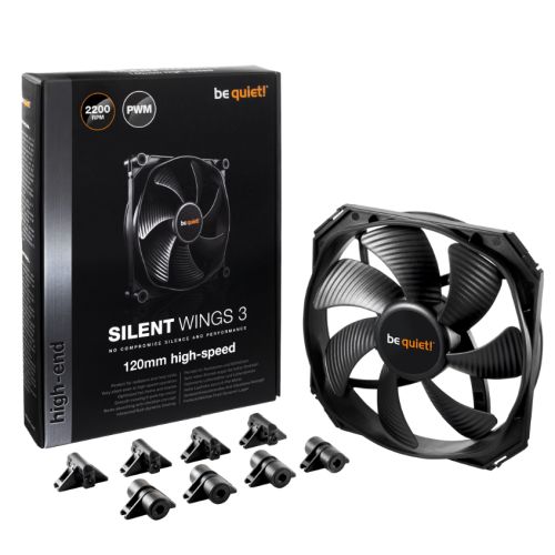 be quiet! Silent Wings 3 (120mm) PWM High Speed Case Fan