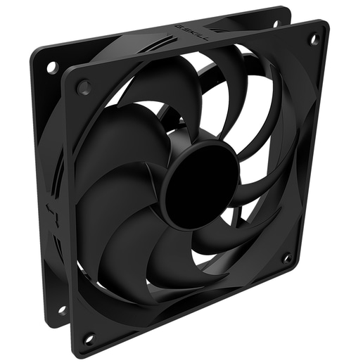 Generic 120mm Chassis Fan in Black with 4-pin Molex Connector