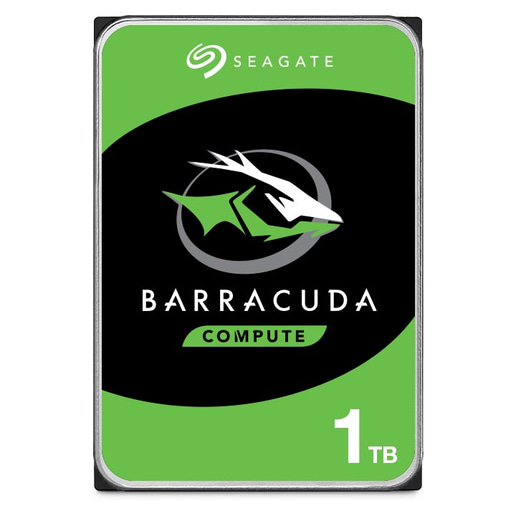 Seagate BarraCuda 1TB SATA III 3.5" Hard Drive - 7200RPM, 64MB Cache