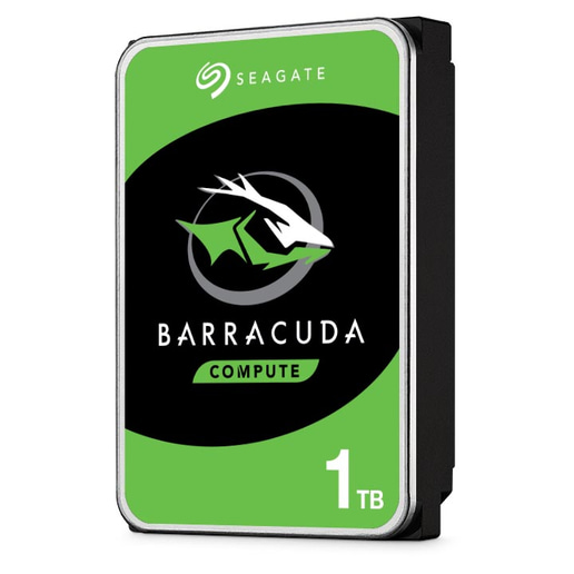 Seagate BarraCuda 1TB SATA III 3.5" Hard Drive - 7200RPM, 64MB Cache