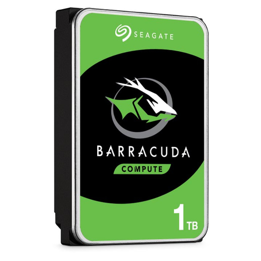Seagate BarraCuda 1TB SATA III 3.5" Hard Drive - 7200RPM, 64MB Cache