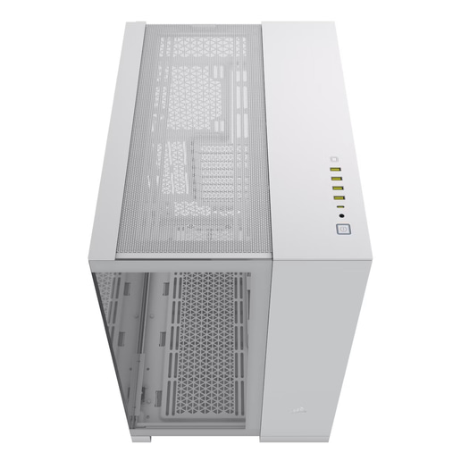 Corsair iCUE LINK 6500X RGB Mid Tower Gaming Case - White 