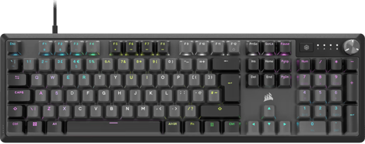 Corsair K70 CORE RGB Mechanical Gaming Keyboard in Steel Grey