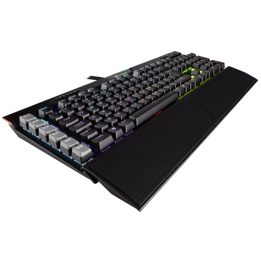 Corsair K95 RGB PLATINUM Mechanical Gaming Keyboard (Black) - Cherry MX Speed