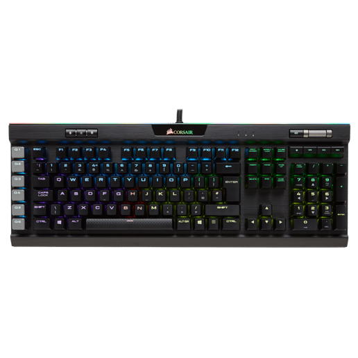 Corsair K95 RGB PLATINUM Mechanical Gaming Keyboard (Black) - Cherry MX Speed