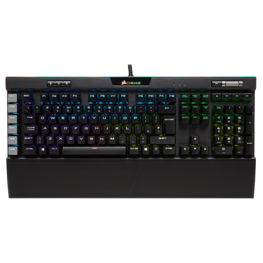 Corsair K95 RGB PLATINUM Mechanical Gaming Keyboard (Black) - Cherry MX Speed