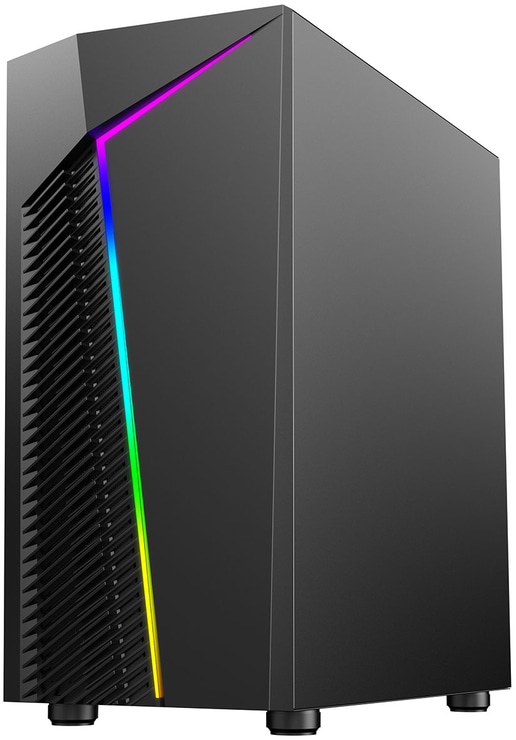 CiT Alpha Mid Tower Gaming Case - Black 