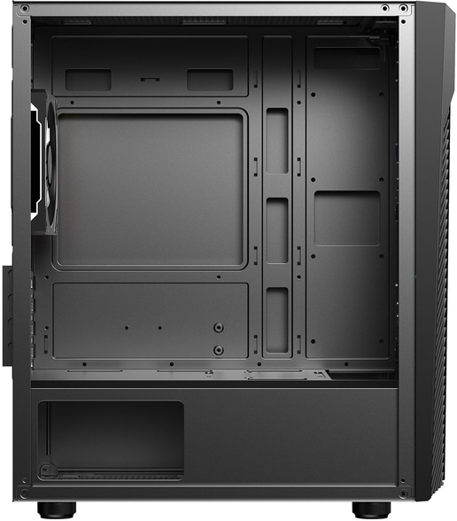 CiT Alpha Mid Tower Gaming Case - Black 